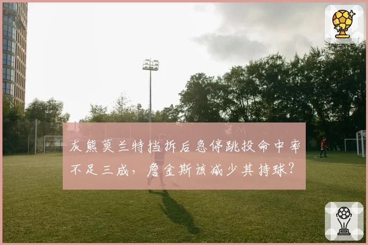 灰熊莫兰特挡拆后急停跳投命中率不足三成,詹金斯该减少其持球?