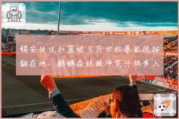 锡安快攻扣篮被戈贝尔粗暴犯规按翻在地，鹈鹕森林狼冲突升级多人围堵技术台讨说法